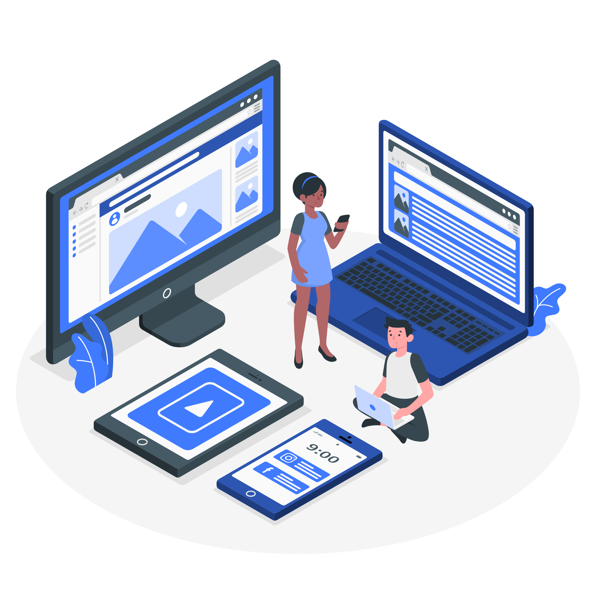 Multi-device mockup